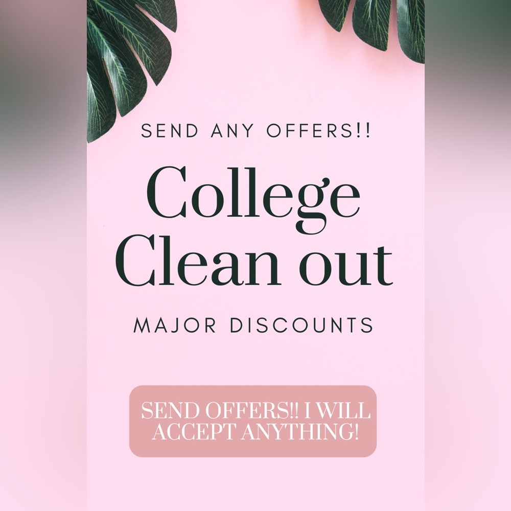 Send offers and make bundles!! Amazing deals!!